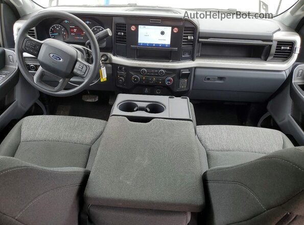 1FT7W2BNXSED73439 2025 FORD F250 Gray Առջևի վահանակի տեսք