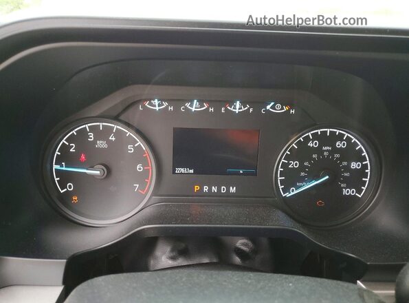 1FT7W2BNXSED73439 2025 FORD F250 Gray Սարքավորումների վահանակի տեսք