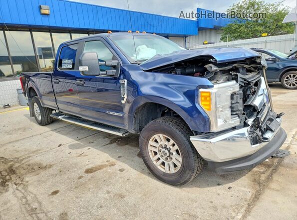 1FT7W2BT0HEE00526 2017 FORD F250 Blue Delantero derecho