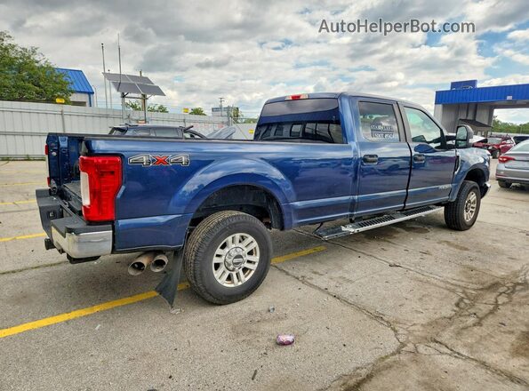 1FT7W2BT0HEE00526 2017 FORD F250 Blue Trasero derecho