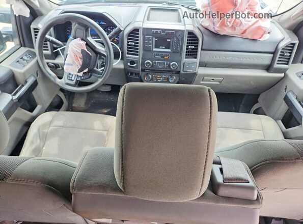 1FT7W2BT0HEE00526 2017 FORD F250 Blue Vista del salpicadero