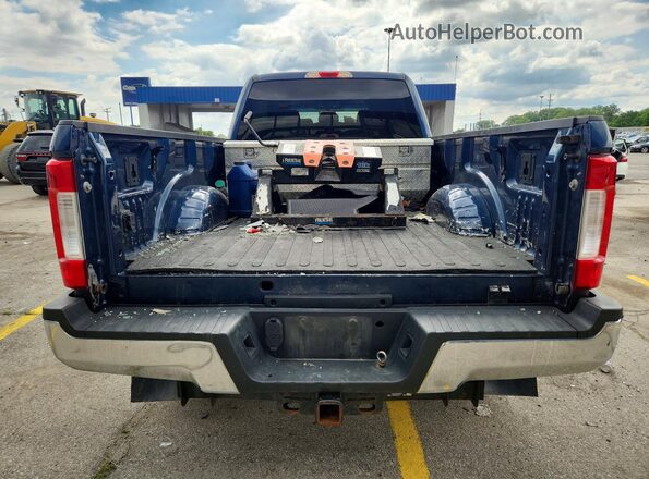 1FT7W2BT0HEE00526 2017 FORD F250 Blue Vista trasera