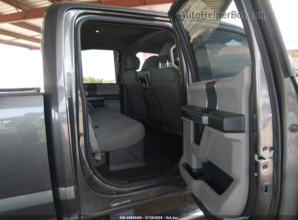 1FT7W2BT0HEE19092 2017 FORD F-250 Gray VIN կոդի պիտակի տեսք