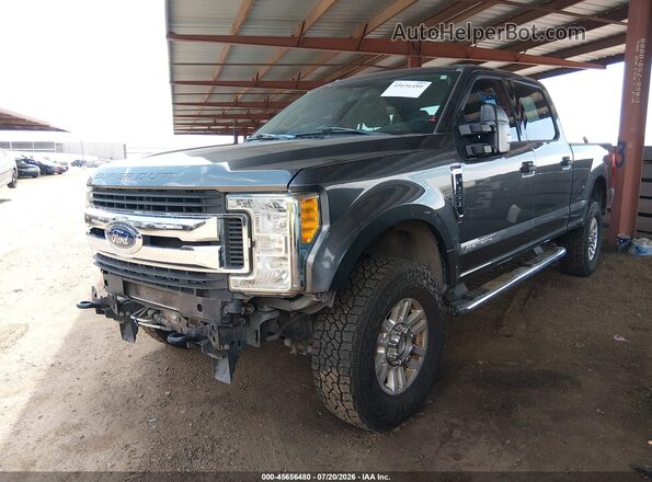 1FT7W2BT0HEE19092 2017 FORD F-250 Gray 
