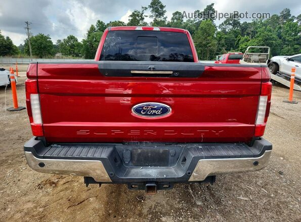 1FT7W2BT0HEF43167 2017 FORD F250 Red უკანა ხედი