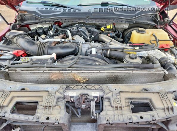1FT7W2BT0HEF43167 2017 FORD F250 Red უკანა სალონის ხედი