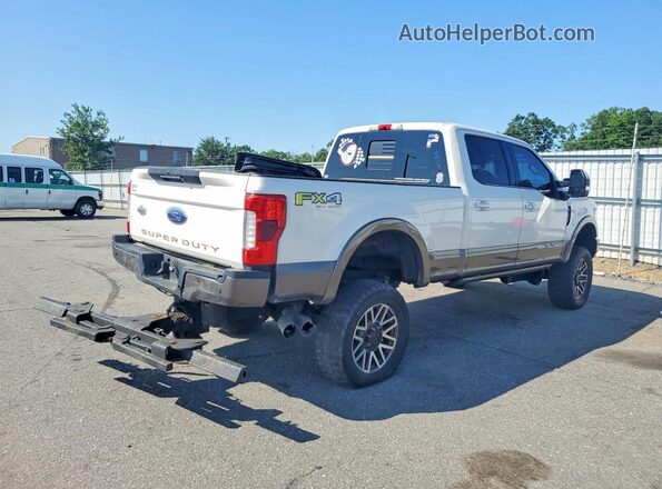 1FT7W2BT0JEC36250 2018 FORD F250 White უკანა მარჯვენა