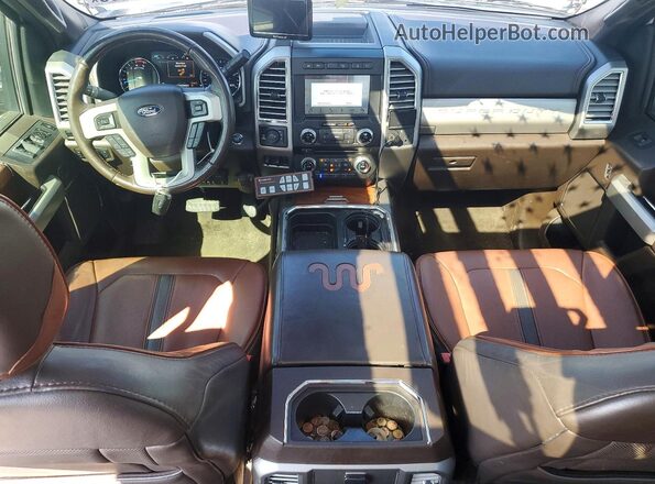 1FT7W2BT0JEC36250 2018 FORD F250 White წინა პანელის ხედი
