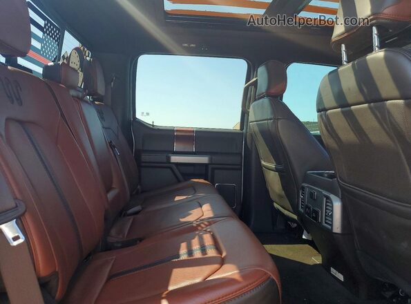 1FT7W2BT0JEC36250 2018 FORD F250 White უკანა სავარძლების ხედი