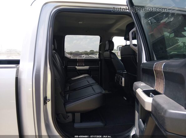 1FT7W2BT0JEC36278 2018 FORD F-250 Silver VIN კოდის სტიკერის ხედი
