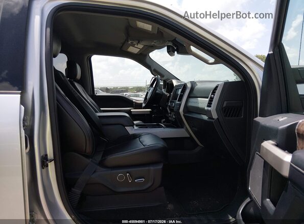 1FT7W2BT0JEC36278 2018 FORD F-250 Silver წინა სალონის ხედი