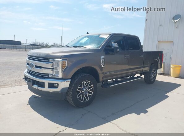 1FT7W2BT0KEF88455 2019 FORD F-250 Brown Առջևի ձախ երեք քառորդ տեսարան