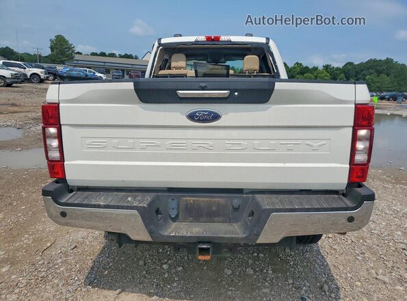 1FT7W2BT0LEC37191 2020 FORD F250 White Вид ззаду
