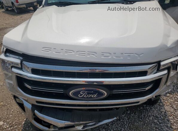 1FT7W2BT0LEC37191 2020 FORD F250 White Вид задньої частини салону