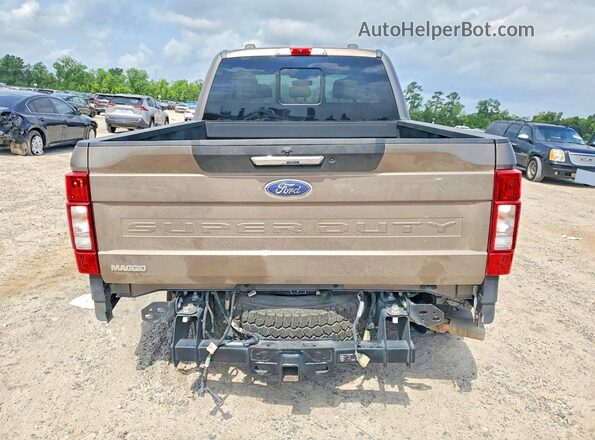 1FT7W2BT0LEC67369 2020 FORD F250 Brown Vista trasera