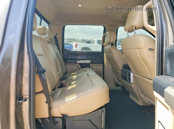 1FT7W2BT0LEC67369 2020 FORD F250 Brown Vista de los asientos traseros