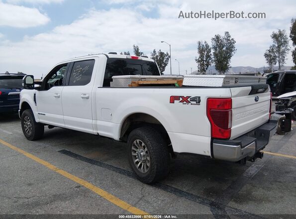 1FT7W2BT0NEC89469 2022 FORD F-250 White უკანა მარცხენა
