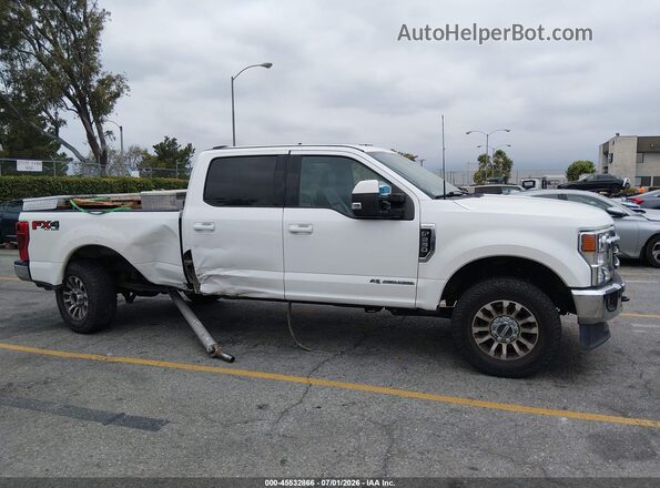 1FT7W2BT0NEC89469 2022 FORD F-250 White უკანა სალონის ხედი