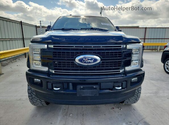 1FT7W2BT1JEB11340 2018 FORD F250 Black Front view
