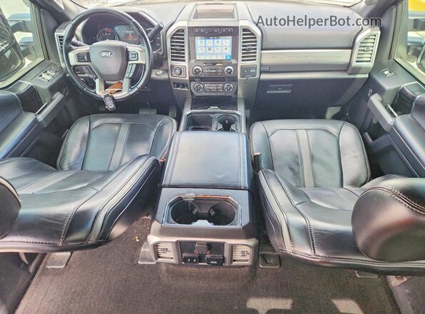 1FT7W2BT1JEB11340 2018 FORD F250 Black Dashboard view