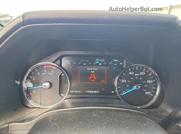 1FT7W2BT1JEB11340 2018 FORD F250 Black Instrument cluster view