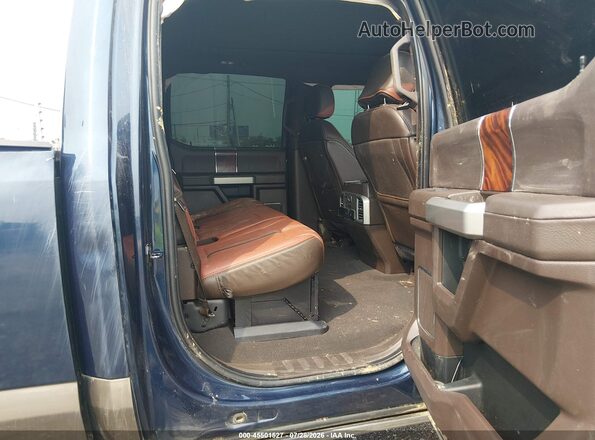 1FT7W2BT1KED78916 2019 FORD F-250 Blue VIN կոդի պիտակի տեսք