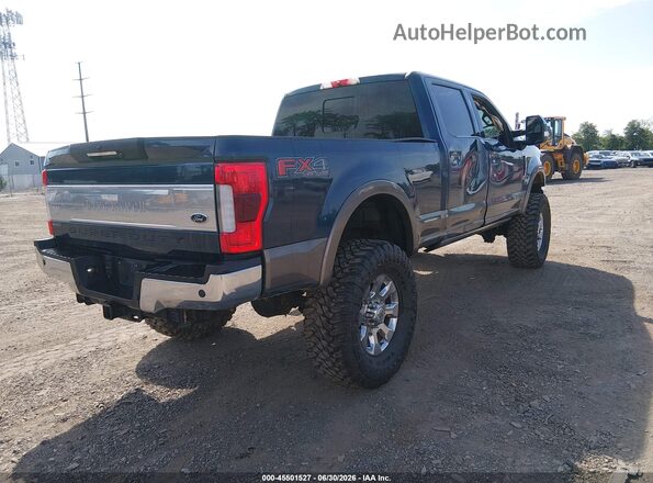 1FT7W2BT1KED78916 2019 FORD F-250 Blue Հետևի աջ