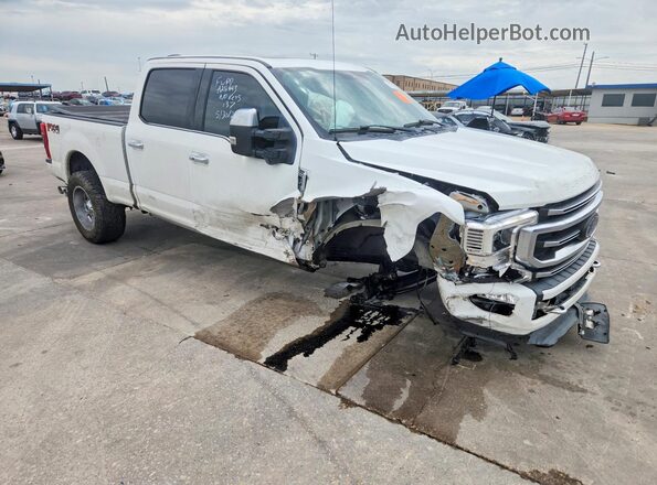 1FT7W2BT1LED31743 2020 FORD F250 Белый Передняя правая четверть
