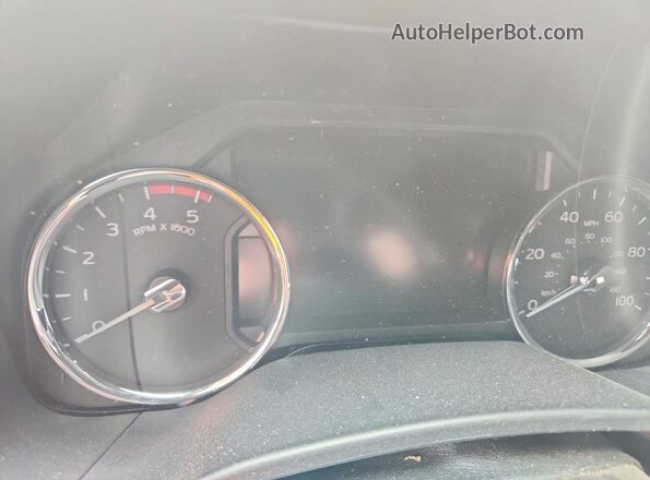 1FT7W2BT1LED31743 2020 FORD F250 Белый Вид щитка приборов