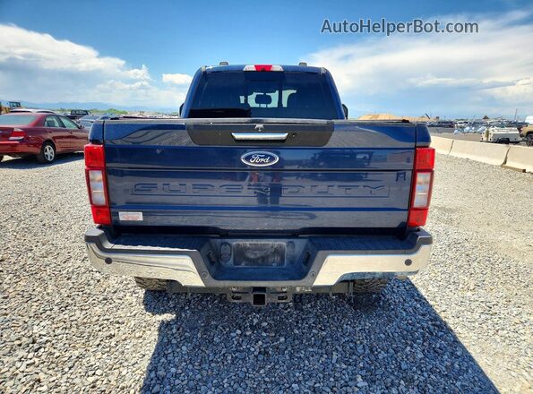1FT7W2BT1LEE61781 2020 FORD F250 Blue Vista trasera