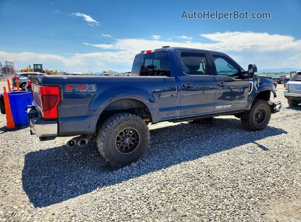 1FT7W2BT1LEE61781 2020 FORD F250 Blue Trasero derecho