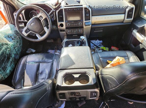 1FT7W2BT1LEE81027 2020 FORD F250 Black Vista del salpicadero