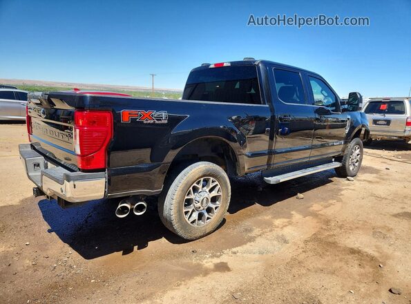 1FT7W2BT1MEC52784 2021 FORD F250 Black Задня права чверть