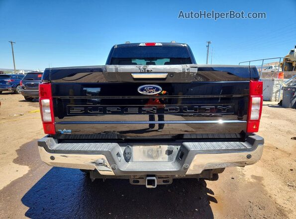 1FT7W2BT1MEC52784 2021 FORD F250 Black Вид ззаду