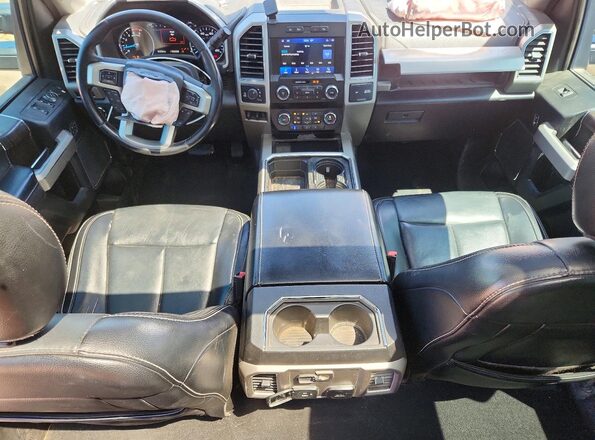 1FT7W2BT1MEC52784 2021 FORD F250 Black Вид панелі приладів