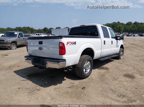 1FT7W2BT2GEC38798 2016 FORD F-250 White Задня права чверть