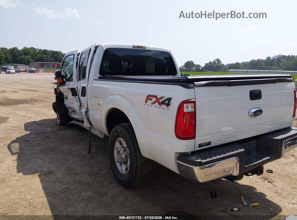 1FT7W2BT2GEC38798 2016 FORD F-250 White Задня ліва чверть