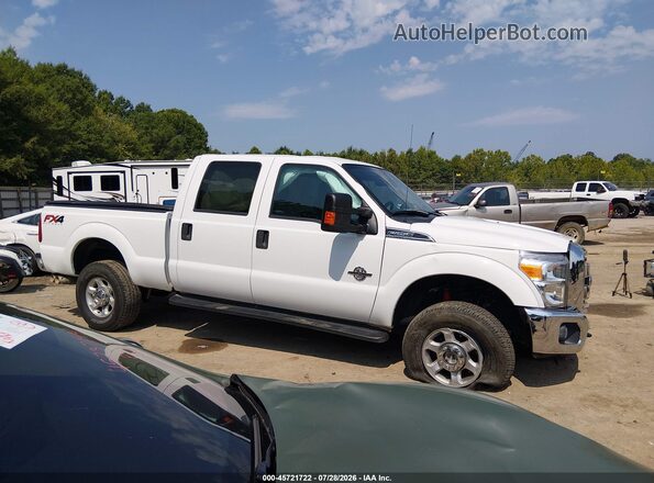 1FT7W2BT2GEC38798 2016 FORD F-250 White Вид задньої частини салону