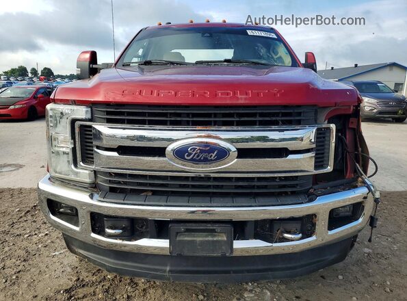 1FT7W2BT2HEB52828 2017 FORD F250 Burgundy წინა ხედი