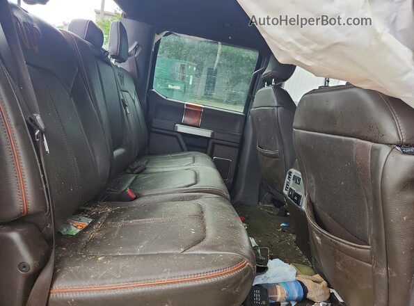 1FT7W2BT2HEE41613 2017 FORD F250 Black Հետևի նստատեղերի տեսք