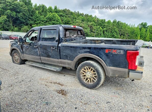 1FT7W2BT2HEE41613 2017 FORD F250 Black Հետևի ձախ