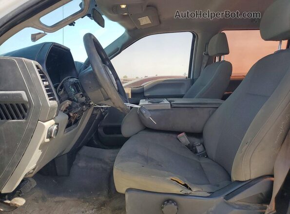 1FT7W2BT2HEF45714 2017 FORD F250 White წინა სალონის ხედი