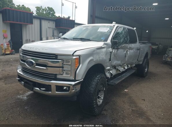 1FT7W2BT2JEB26557 2018 FORD F-250 Gray Vista tres cuartos delantera izquierda