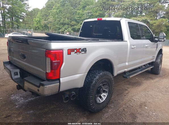 1FT7W2BT2JEB26557 2018 FORD F-250 Gray Trasero derecho