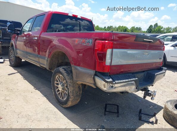1FT7W2BT2KEC29950 2019 FORD F-250 Red Հետևի ձախ
