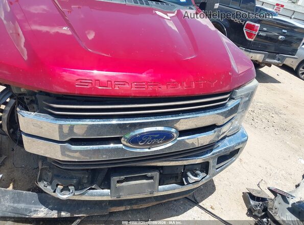 1FT7W2BT2KEC29950 2019 FORD F-250 Red Սալոնի հետևի տեսք