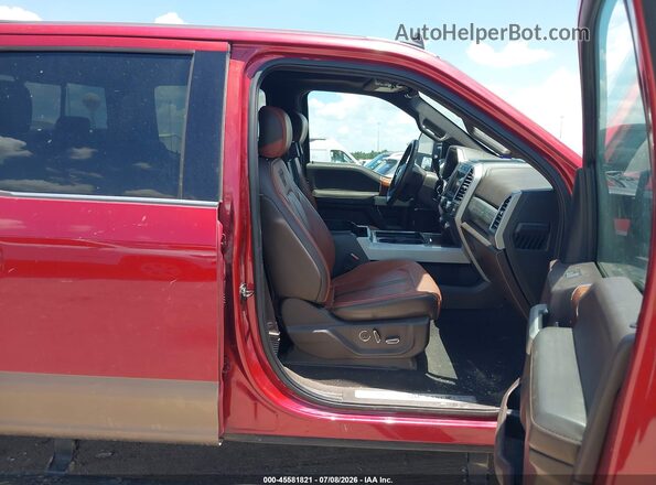 1FT7W2BT2KEC29950 2019 FORD F-250 Red Սալոնի դիմացի տեսք