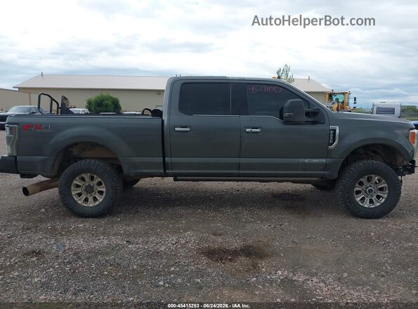 1FT7W2BT2KEC79151 2019 FORD F-250 Серый Вид задней части салона