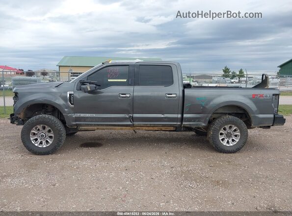 1FT7W2BT2KEC79151 2019 FORD F-250 Серый Панорамный вид салона 360°