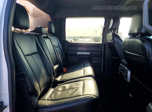 1FT7W2BT2LEC22904 2020 FORD F250 White Rear seats view